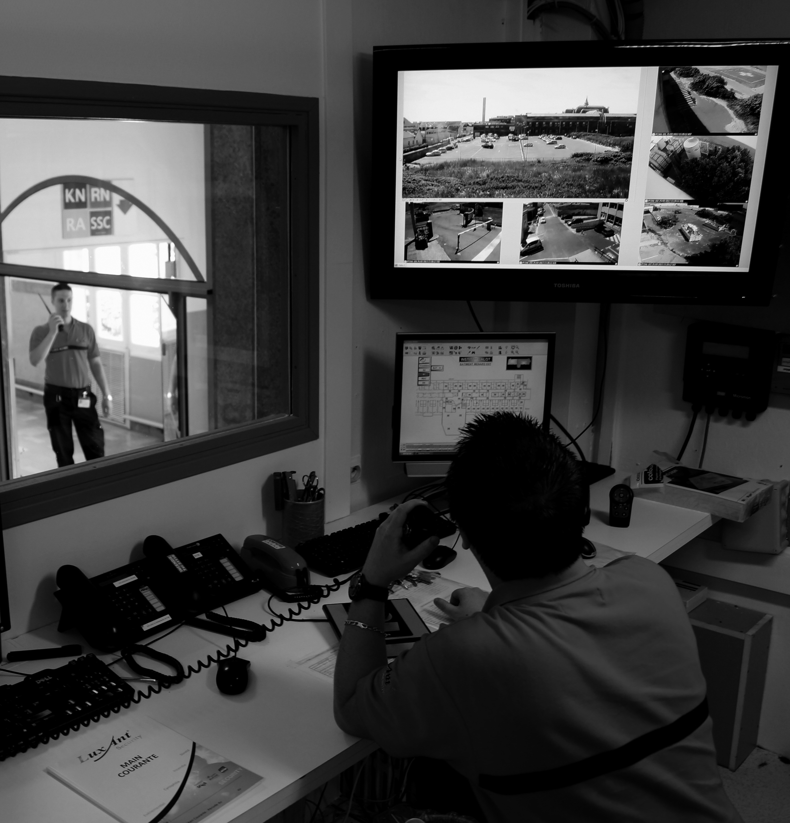 Agent de sécurité Larians security +